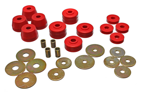 Energy Suspension Body Cab Mount Set for 72-93 Ramcharger