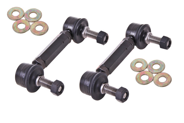 BMR 15-17 S550 Mustang Rear Sway Bar End Link Kit - Heavy-Duty Steel