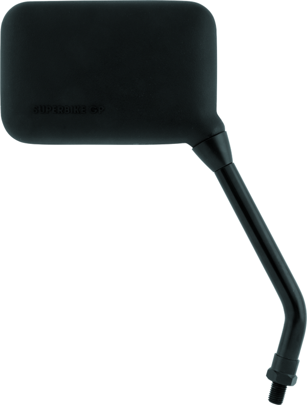 BikeMaster Superbike GP Right Side Mirror 10mm Black