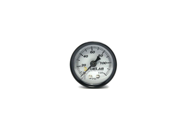 Fuelab 1.5in EFI Fuel Pressure Gauge - 0-120 PSI Range