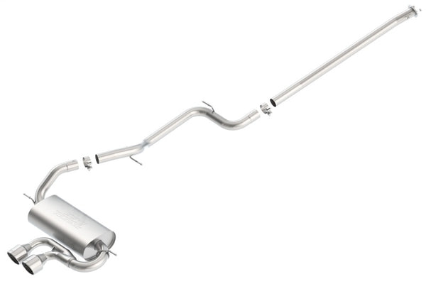 Borla Catback Exhaust for 2013-2016 Ford Focus ST 5-Door Hatchback