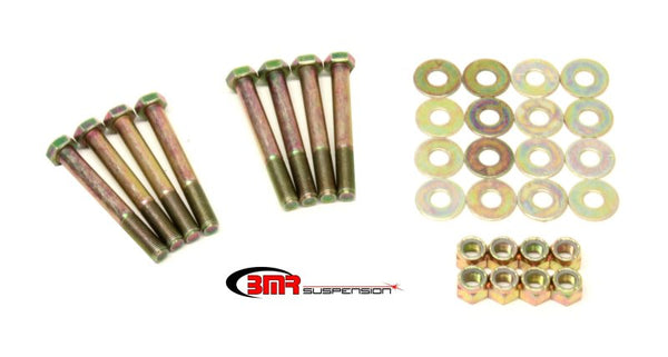 BMR Suspension 64-72 A-Body Rear Upper & Lower Control Arm Hardware Kit - Zinc Plated