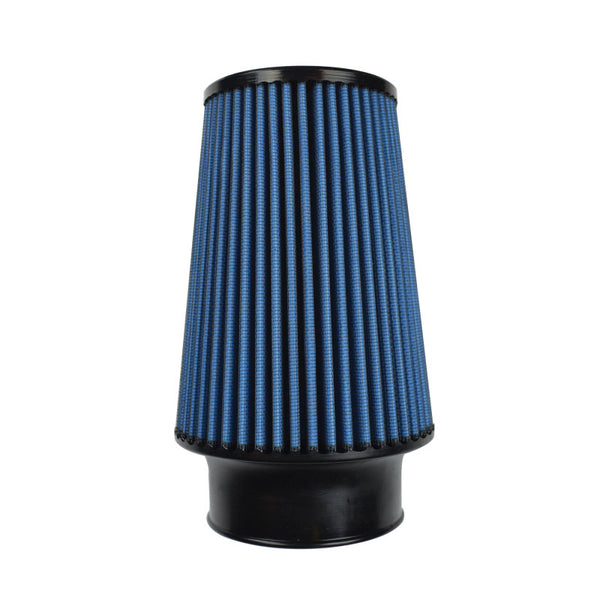 Injen NanoWeb Dry Air Filter 3.50in Neck - 5.25in Base - 7.00in Tall - 4.00in Top - 45 Pleats