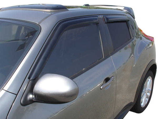 AVS Ventvisor Window Deflectors Nissan Juke 2010-2018 (4pc, Smoke)