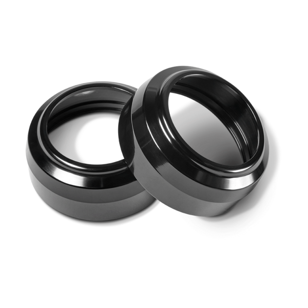 Performance Machine Clean Fork Dust Cap - Black Ano