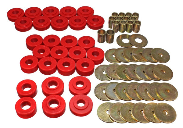 Energy Suspension Body Mount Set for 65-67 Chevy Malibu/Chevelle/El Camino/Monte Carlo