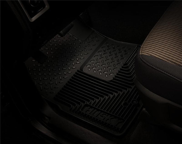 Husky Liners 01-06 Acura MDX/03-08 Honda Pilot Heavy Duty Black Front Floor Mats