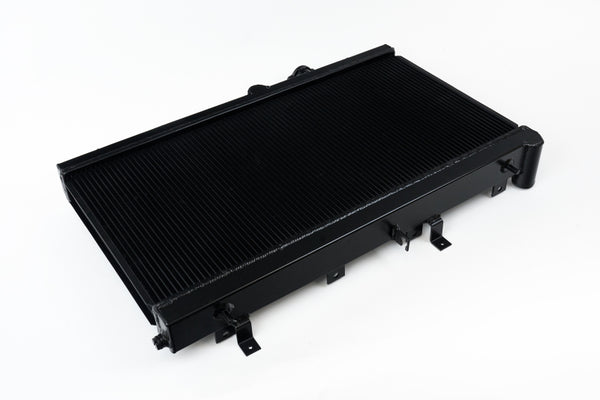 CSF High-Performance Aluminum Radiator for 02-07 Subaru WRX/STI - Black Finish