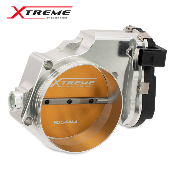BLOX Racing 105mm Electronic Billet Throttle Body for 2015+ Dodge Hellcat & Jeep Trackhawk 6.2L - Silver