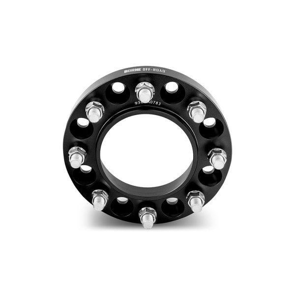 Borne Off-Road 8x180 Wheel Spacers 124.1 45 M14 Black