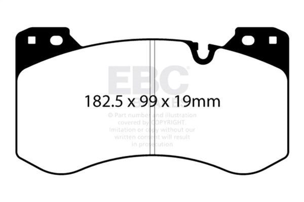 EBC Bluestuff Front Brake Pads for 2021+ BMW M3/M4 3.0TT (G80/G82/G83)