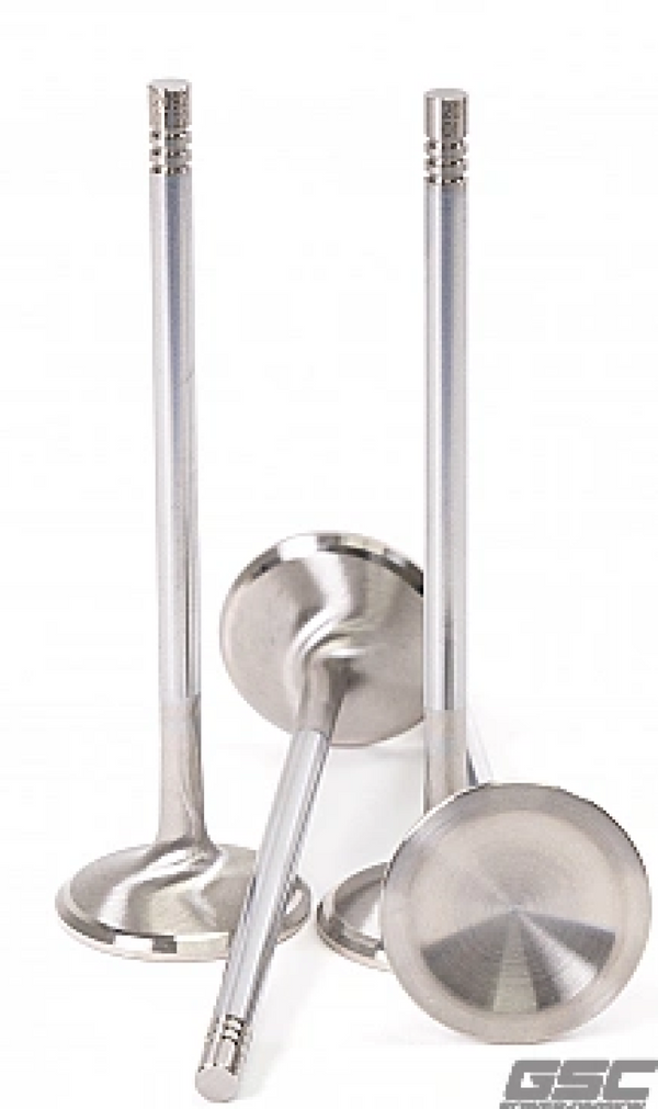 GSC Power Division Chrome Polished Exhaust Valves for Toyota Supra/BMW B58 & M3/M4 S58 - Set of 12