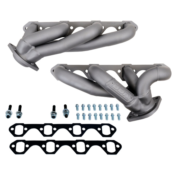 BBK Shorty Unequal Length Exhaust Headers 1-5/8in Titanium Ceramic for Ford F-150 5.0L 302 (1987-1995)