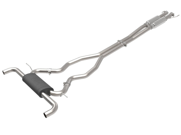 aFe Vulcan Series Cat-Back Exhaust 2.5" 304 SS for 2019-2020 Ford Edge ST V6 2.7L