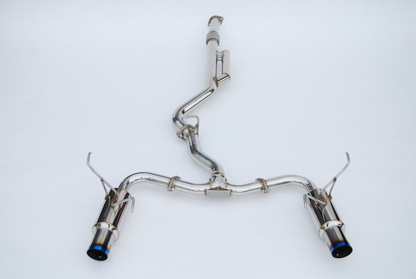 Invidia N1 Twin Outlet Cat-Back Exhaust for 2022+ Subaru WRX