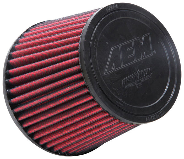 AEM Dryflow Air Filter 5in x 5in (Oil-Free) - Universal Fit