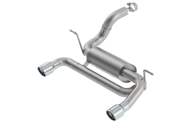 Borla Axle Back Exhaust ATAK for 18-19 Jeep Wrangler JL/JLU 2.0L - 3.5-inch Tips