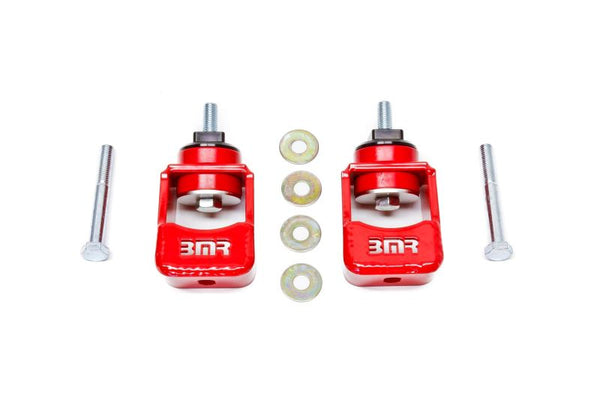 BMR 10-15 5th Gen Camaro Polyurethane Motor Mount Kit - Red (Spacers Not Included)