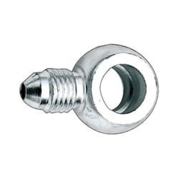 Fragola Steel -3AN x 3/8 Banjo Adapter