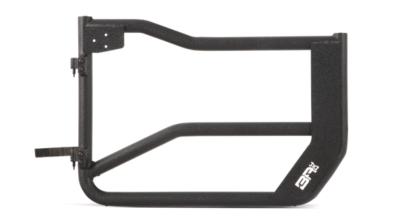 Body Armor 4x4 JK-6154 Jeep Wrangler JK Tube Doors | 20072018 Front Pair | Textured Black Finish