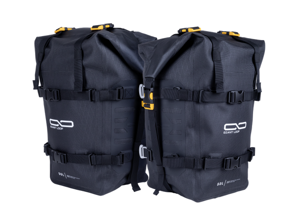 Giant Loop MotoTrekk Panniers 50L - Black