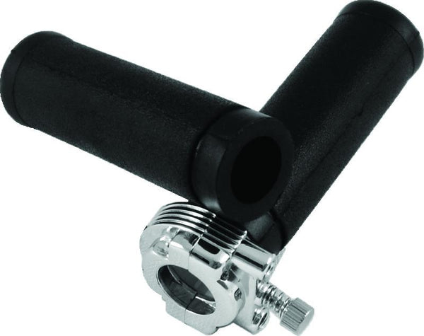 Bikers Choice 1981 Big Twin & XL & Custom Chrome Throttle Assembly With Grips Replaces H-D 56220-81B