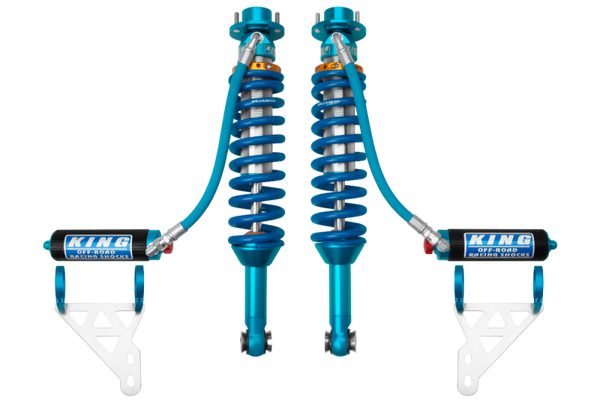 King Shocks 2019+ Ford Ranger Raptor 2.5 IBP Front Coilovers w/ RR & Comp Adj. - Pair