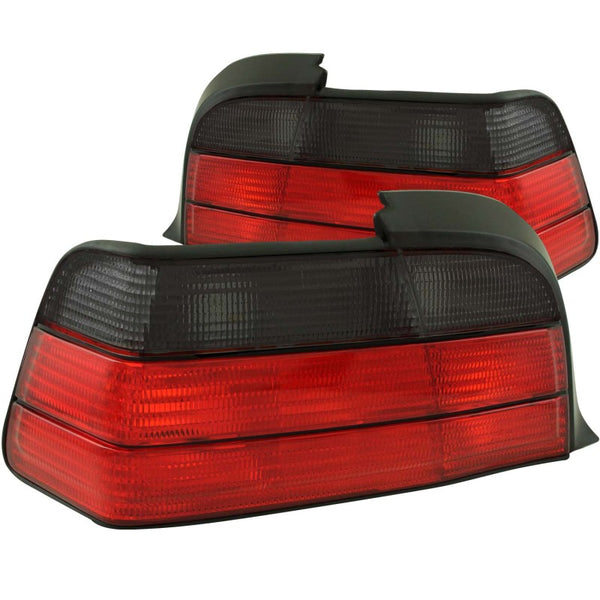 ANZO Red/Smoke Tail Lights for 19921998 BMW 3 Series E36 Coupe/Convertible