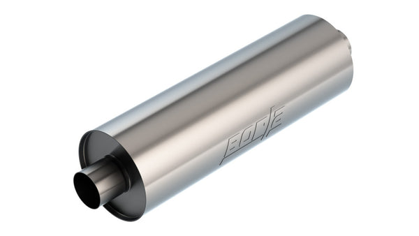 Borla 3in Center In/Out Touring Muffler - 7.75in Dia, 24in Body, 29in OAL