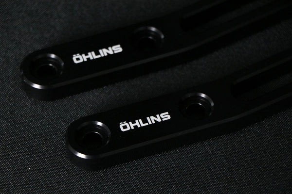 Ohlins 14-26 Harley FL Touring STX 36 Twin Blackline 13in Blk Reservoir Shocks - Standard Springs