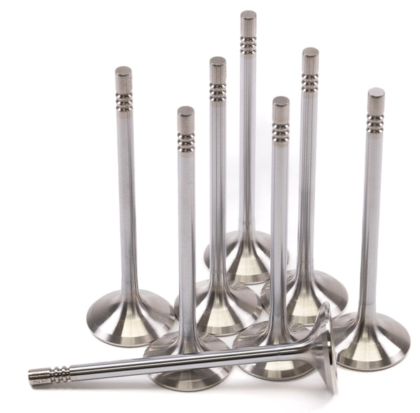GSC Power Division Ford Mustang 5.0L Coyote Gen 1/2 Chrome Polished Exhaust Valves Set of 8