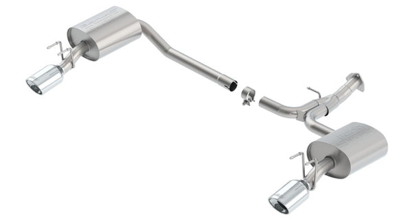 Borla S-Type Axle-Back Exhaust for 2016-2017 Honda Accord - Dual 2.0in Out, 4.25in x 3.5in Tip
