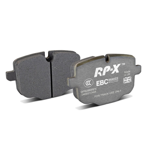 EBC Racing 2021+ BMW M3/M4 (G80/G82/G83) / 2023+ BMW M2 (G97) RP-X Rear Brake Pads