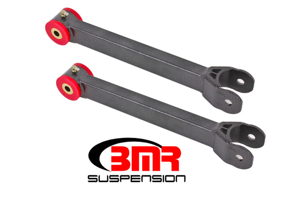 BMR Non-Adjustable Lower Trailing Arms for 2016-2017 Camaro - Polyurethane - Black Hammertone