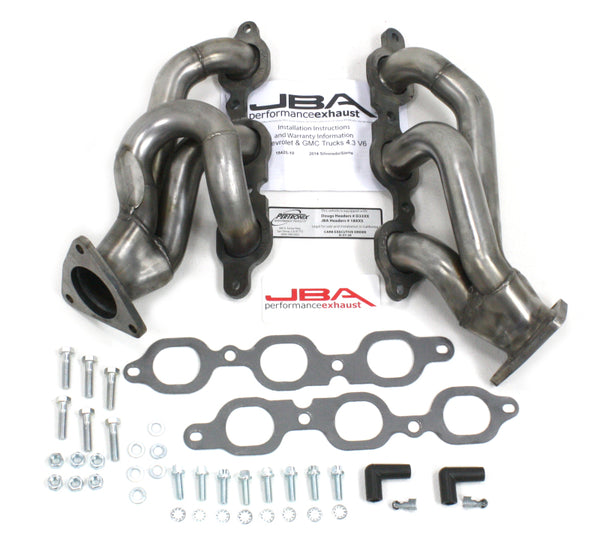 JBA 14-20 GM Truck 4.3L V6 1-5/8in Primary Raw 409SS Headers