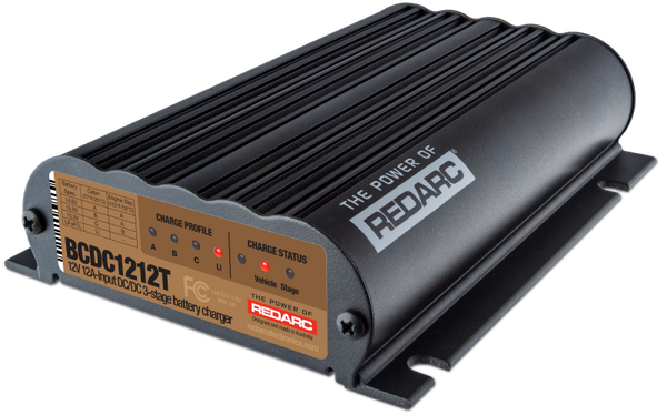 REDARC DC/DC 3-Stage Vehicle to Trailer Battery Charger - 12A