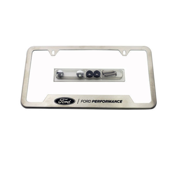 Ford Performance Stainless Steel License Plate Frame