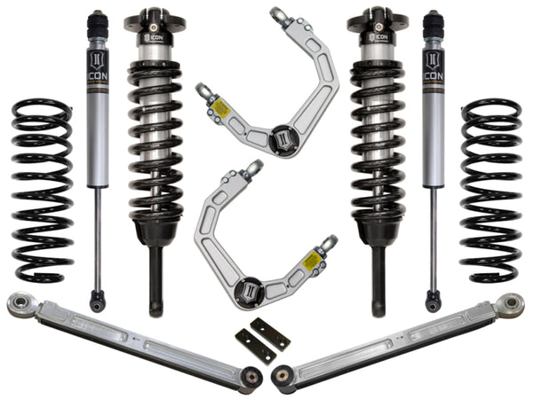 ICON 2010+ Toyota FJ/4Runner 0-3.5in Stage 3 Suspension System with Billet UCA