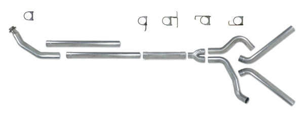 Diamond Eye 4" Turbo Back Replacement Pipe for 94-02 Dodge Cummins 5.9L