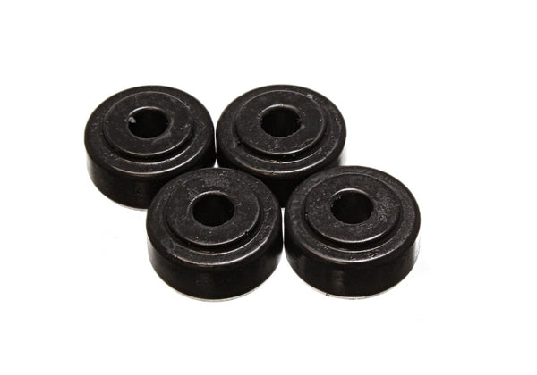 Energy Suspension Performance Shock Bushing Set - Black, Large Shock Tower Style