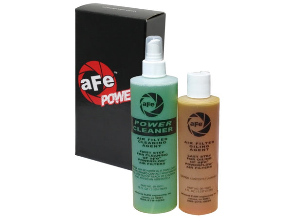 aFe MagnumFLOW Restore Kit Squeeze Bottle Single Gold Filter Oil & Cleaner