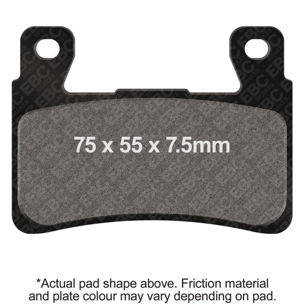 EBC 18-23 Harley-Davidson FXFBS Fat Bob 107 & 114 Front Left/Right Sintered HH Brake Pads