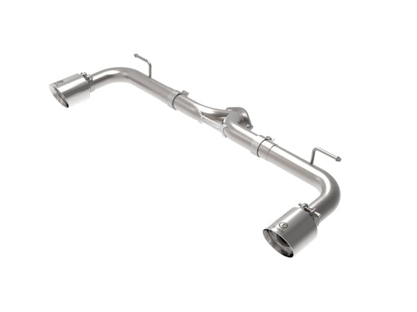 aFe Takeda 2.5in Stainless Steel Axle-Back Exhaust System for 2014-2018 Mazda 3 L4 2.0L/2.5L