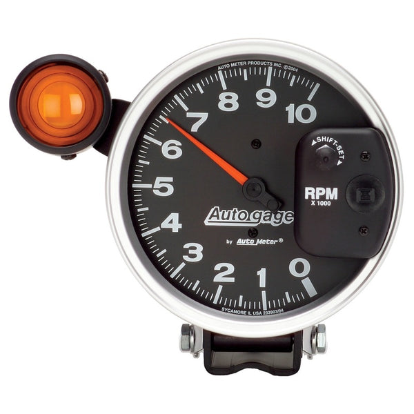 AutoMeter 5in Monster Shift Lite Pedestal Tachometer 10,000 RPM