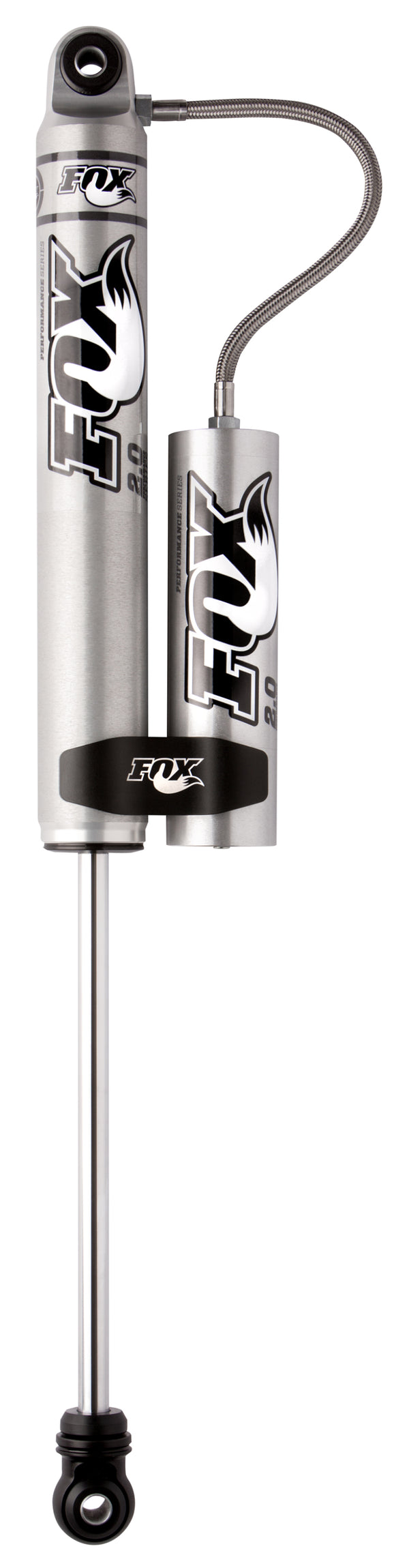 FOX 2.0 Performance Series 11.1in. Smooth Body R/R Shock - Aluminum - Std Travel - Black