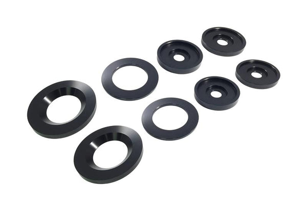 Torque Solution Mustache Bar Eliminator w/ NO Bushings: 01-06 Mitsubishi Evolution 7/8/9