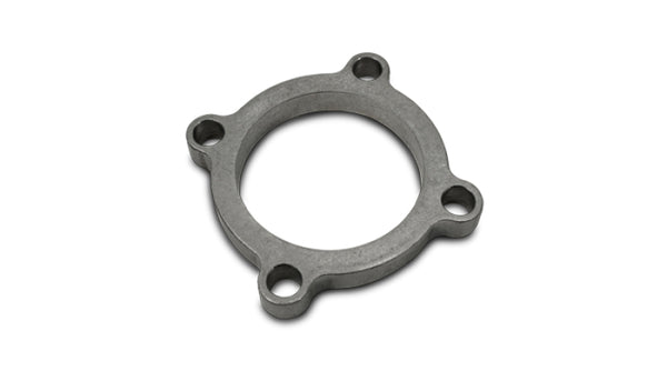 Vibrant GT series / T3 Discharge Flange (4 Bolt) with 2.5in Inlet ID Mild Steel 1/2in Thick