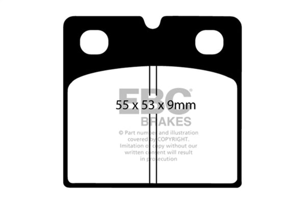 EBC Ultimax2 Rear Brake Pads for Aston Martin DB9 (2004-2012)