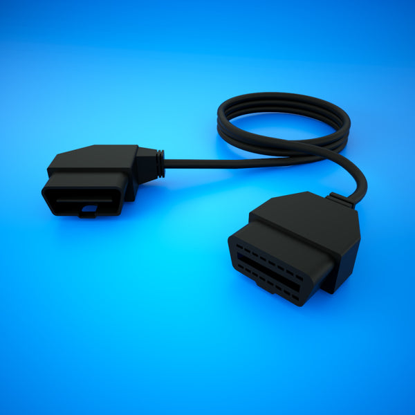 HP Tuners 5ft Right Angle OBDII Cable Extension