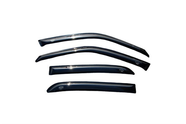 AVS Ventvisor Outside Mount Window Deflectors Smoke 4pc for 1998-2011 Ford Crown Victoria
